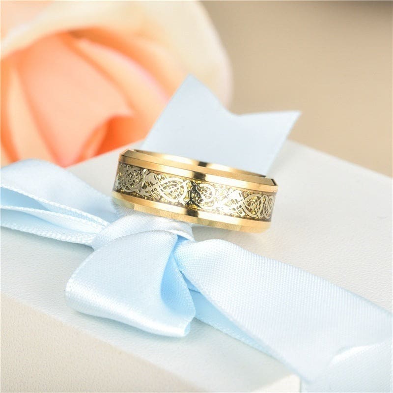 Bague pour Couple Dorée amour Together - LabombeYlang