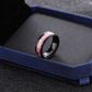 ECG Couple Carbon Fiber Ring Luminous Jewelry - LabombeYlang