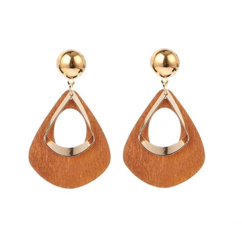 Boucles dOreilles Gift Women - Brown