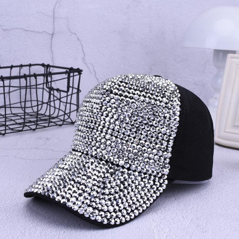 Casquette ornée de Diamants baseball femme | LabombeYlang