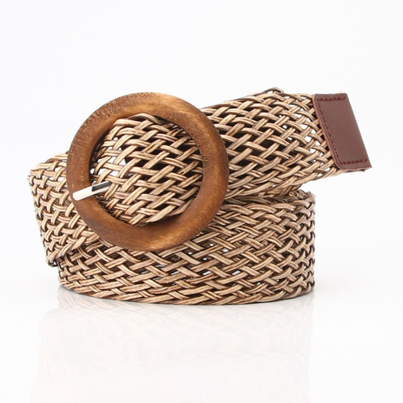 Ceinture tissée en Cuir Urnabnist femme | LabombeYlang