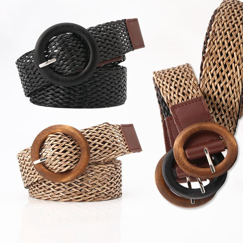 Ceinture tissée en Cuir Urnabnist femme | LabombeYlang