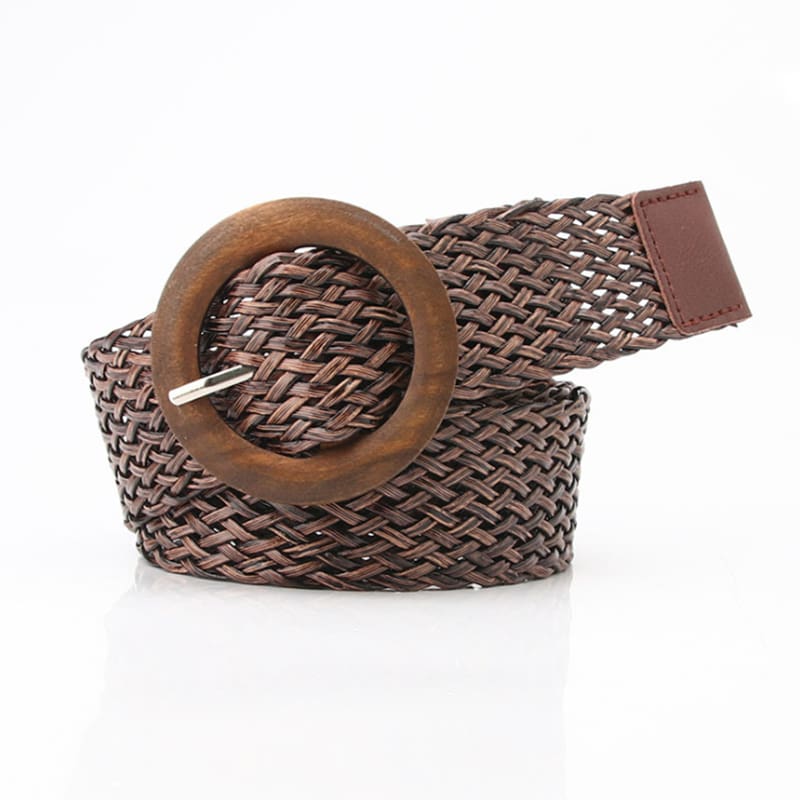 Ceinture tissée en Cuir Urnabnist femme | LabombeYlang