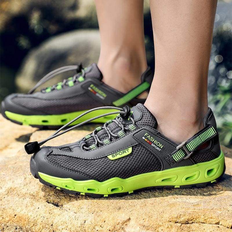 Chaussures de Randonné respirantes homme - Vert / 40 Chaussure