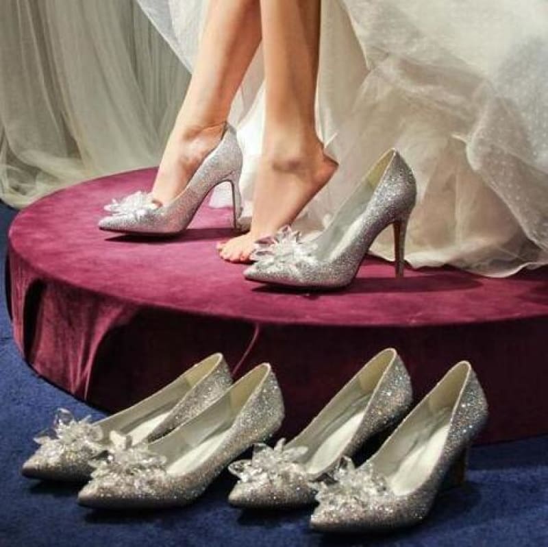 Cinderella crystal shoes | LabombeYlang