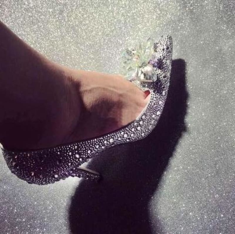 Cinderella crystal shoes | LabombeYlang