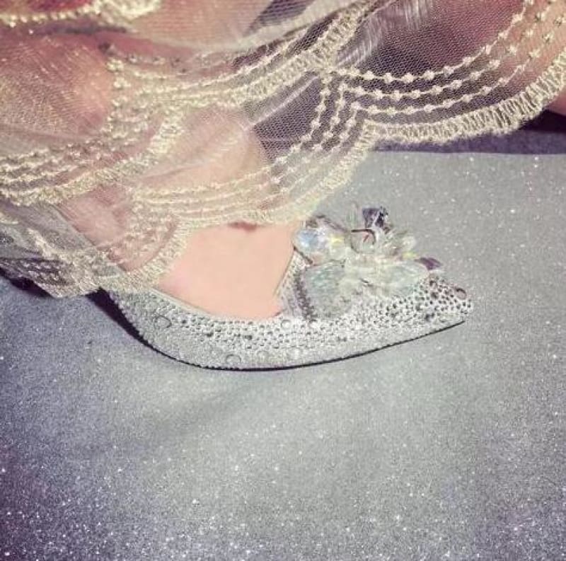 Cinderella crystal shoes | LabombeYlang