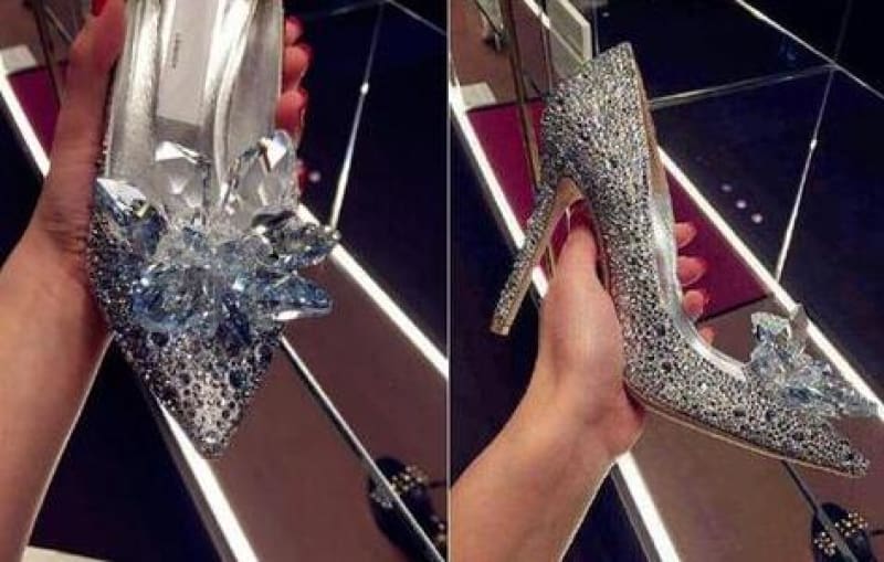 Cinderella crystal shoes | LabombeYlang