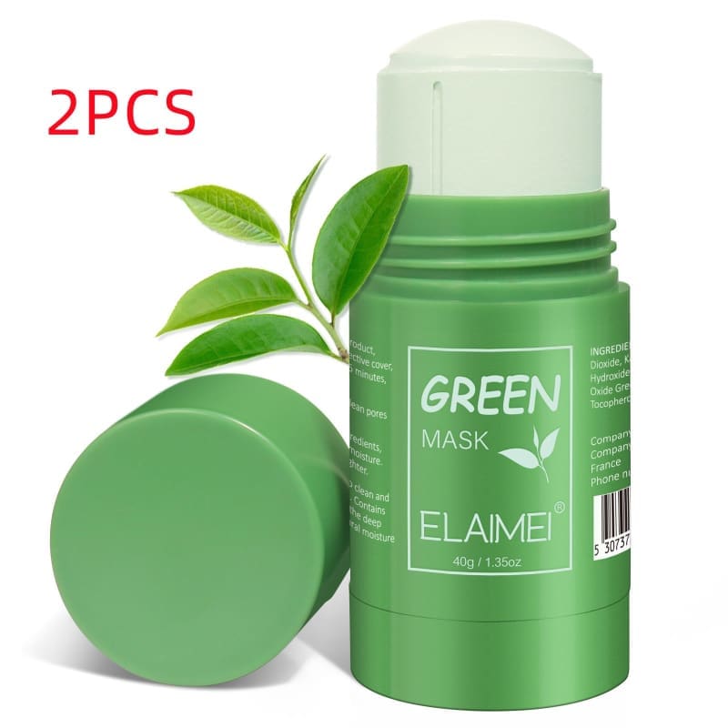 Masque de frottis d’acné de contrôle de l’huile de points noirs nettoyant au thé vert - LabombeYlang