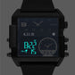 611 date 8145 countdown waterproof backlight luminous double display electronic watch - LabombeYlang